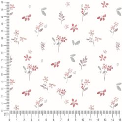 Pretty Fabrics Cseresznyevirág Prémium PUL Pelenka Mosipelus Méteráru Textil Kelme Anyag - 180g/m2