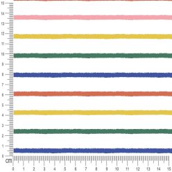 Pretty Fabrics Stripes 3 PUL Fabric Textile - (Pre-Order)