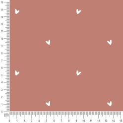 Pretty Fabrics Hearts 1 PUL Fabric Textile - (Pre-Order)