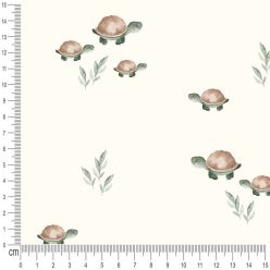 Pretty Fabrics Turtles 1 PUL Fabric Textile - (Pre-Order)
