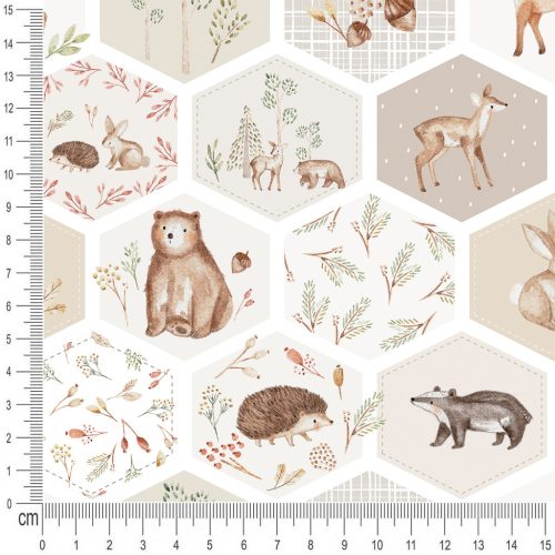 Pretty Fabrics Fall Moments Cotton Loopback French Terry Fabrics Textile Wholesale 300g/m2