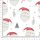 Pretty Fabrics Santa Cotton Loopback French Terry Fabrics Textile Wholesale 300g/m2
