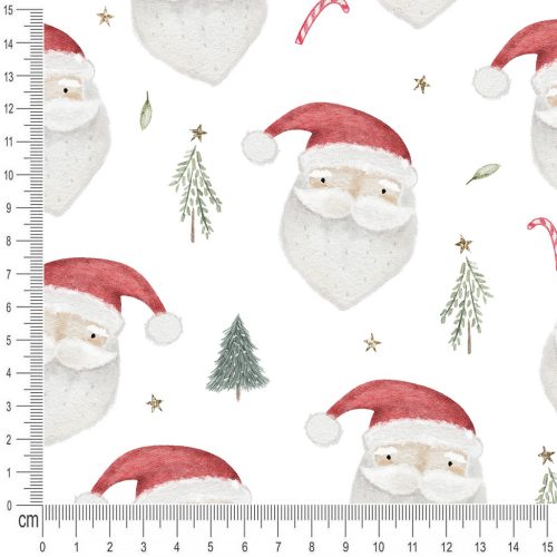Pretty Fabrics Santa Cotton Loopback French Terry Fabrics Textile Wholesale 300g/m2