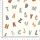 Pretty Fabrics Letters 1 Brushed Back French Terry Fabric Textile - (Pre-Order)