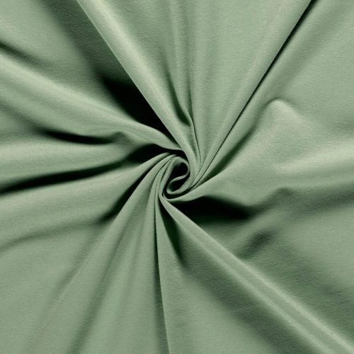 Pretty Fabrics Sötét Menta Pamut Futter Szabadidő Méteráru Textil Kelme Anyag - 250g/m2