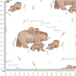 Pretty Fabrics Mama Bear Cotton Woven Fabrics Textile Wholesale 150g/m2