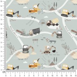 Pretty Fabrics Tereprendezés Prémium Pamut Anyag - 150g/m2