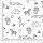 Pretty Fabrics Animals 1 Cotton French Terry Fabric Textile - (Pre-Order)
