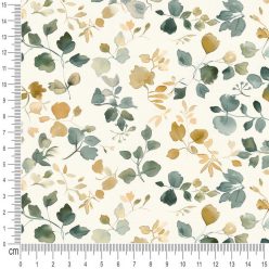 Pretty Fabrics Botanic Garden 30 Cotton French Terry Fabric Textile - (Pre-Order)