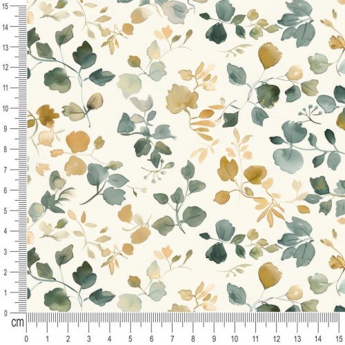 Pretty Fabrics Botanic Garden 30 Cotton French Terry Fabric Textile - (Pre-Order)