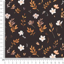 Pretty Fabrics Botanic Garden 33 Cotton French Terry Fabric Textile - (Pre-Order)