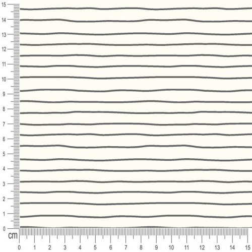 Pretty Fabrics Stripes 1 Cotton French Terry Fabric Textile - (Pre-Order)