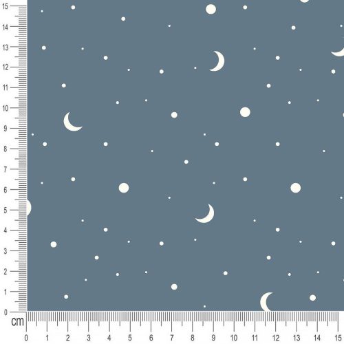 Pretty Fabrics Sky 1 Cotton French Terry Fabric Textile - (Pre-Order)