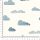 Pretty Fabrics Clouds 1 Cotton French Terry Fabric Textile - (Pre-Order)