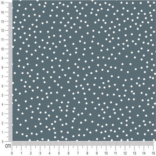 Pretty Fabrics Dots 10 Cotton French Terry Fabric Textile - (Pre-Order)