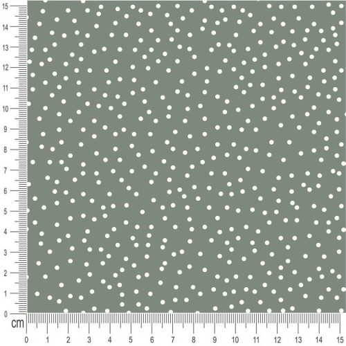 Pretty Fabrics Dots 9 Cotton French Terry Fabric Textile - (Pre-Order)