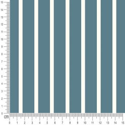 Pretty Fabrics Stripes 2 Cotton Canvas Fabric Textile - (Pre-Order)