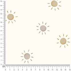 Pretty Fabrics Sun Cotton Canvas Fabric Textile - (Pre-Order)