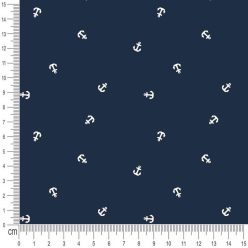 Pretty Fabrics Anchors 1 Cotton Jersey Fabric Textile - (Pre-Order)