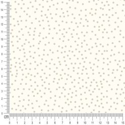 Pretty Fabrics Dots 8 Cotton Jersey Fabric Textile - (Pre-Order)