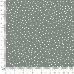 Pretty Fabrics Dots 9 Cotton Jersey Fabric Textile - (Pre-Order)