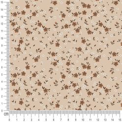 Pretty Fabrics Flowers 11 Cotton Jersey Fabric Textile - (Pre-Order)