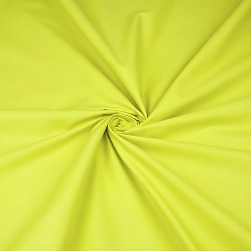 Pretty Fabrics Prémium Limezöld Pamutszövet Méteráru Textil Kelme Anyag - 130g/m2