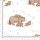 Pretty Fabrics Mama Bear PUL Polyester Fabrics Textile Wholesale 180g/m2