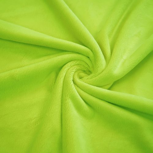 Pretty Fabrics Jasmine Green Solid Smooth Minky Fleece Fabric Textile - (Pre-Order)