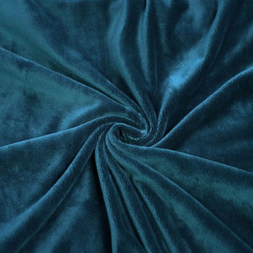 Pretty Fabrics Navy Blue Solid Smooth Minky Fleece Fabric Textile - (Pre-Order)