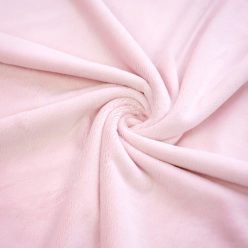 Pretty Fabrics Powder Pink Solid Smooth Minky Fleece Fabric Textile - (Pre-Order)