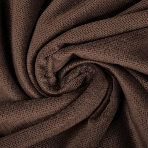 Pretty Fabrics Csokibarna Bársony Velvet Anyag - 220g/m2