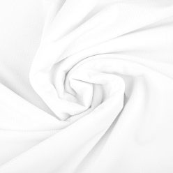 Pretty Fabrics Fehér Bársony Velvet Anyag - 220g/m2