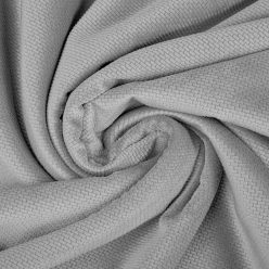 Pretty Fabrics Szürke Bársony Velvet Anyag - 220g/m2